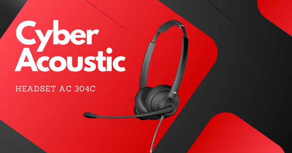 The Cyber Acoustics AC-304C: The Ultimate Headset for Work from Home Chaos